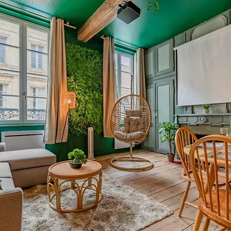 Appartement Jungle - Libourne Centre - 4 Pers - Sauna - Netflix Exterior foto