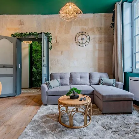 Appartement Jungle - Libourne Centre - 4 Pers - Sauna - Netflix Exterior foto