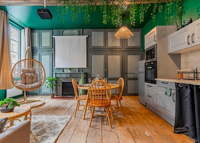 Appartement Jungle - Libourne Centre - 4 Pers - Sauna - Netflix